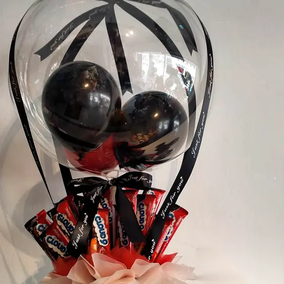 Balloon boba & choc bouquets by ANGGUN Florist, photo 101