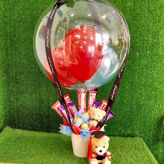 Balloon boba & choc bouquets by ANGGUN Florist, photo 104