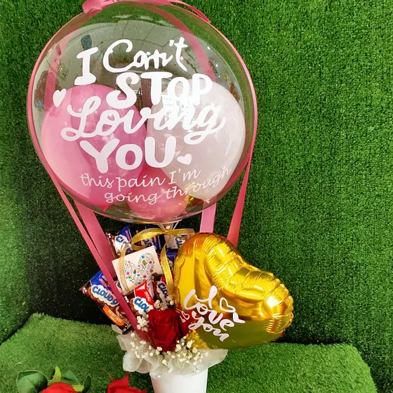 Balloon boba & choc bouquets by ANGGUN Florist, photo 108