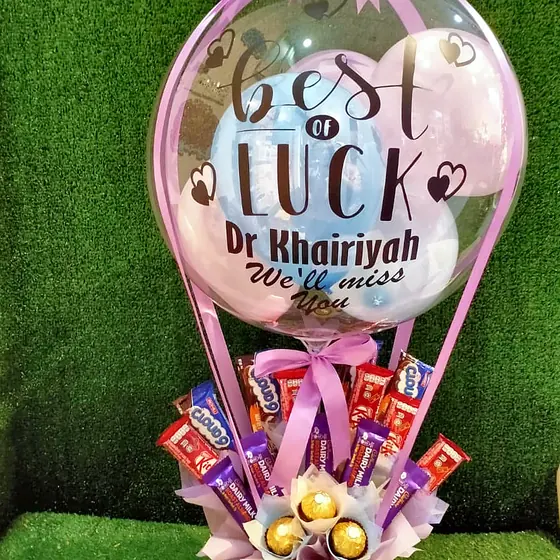 Balloon boba & choc bouquets by ANGGUN Florist, photo 109