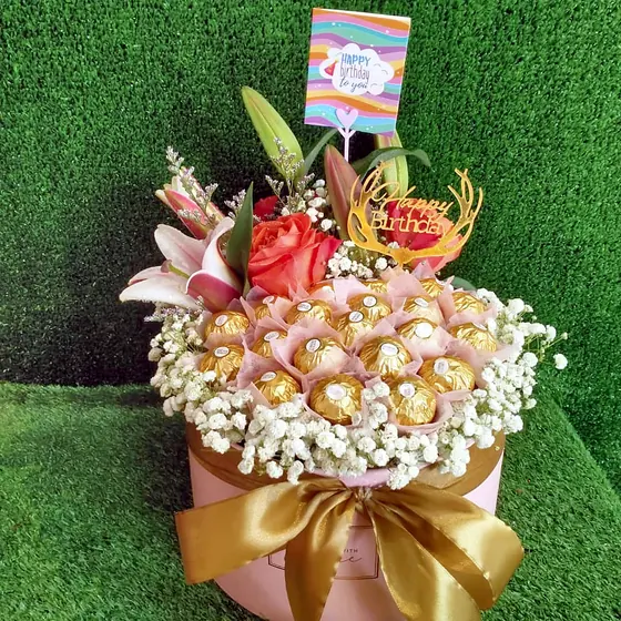 Chocolate bouquets by ANGGUN Florist, photo 90