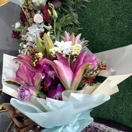 Lily bouquets by ANGGUN Florist, photo 14